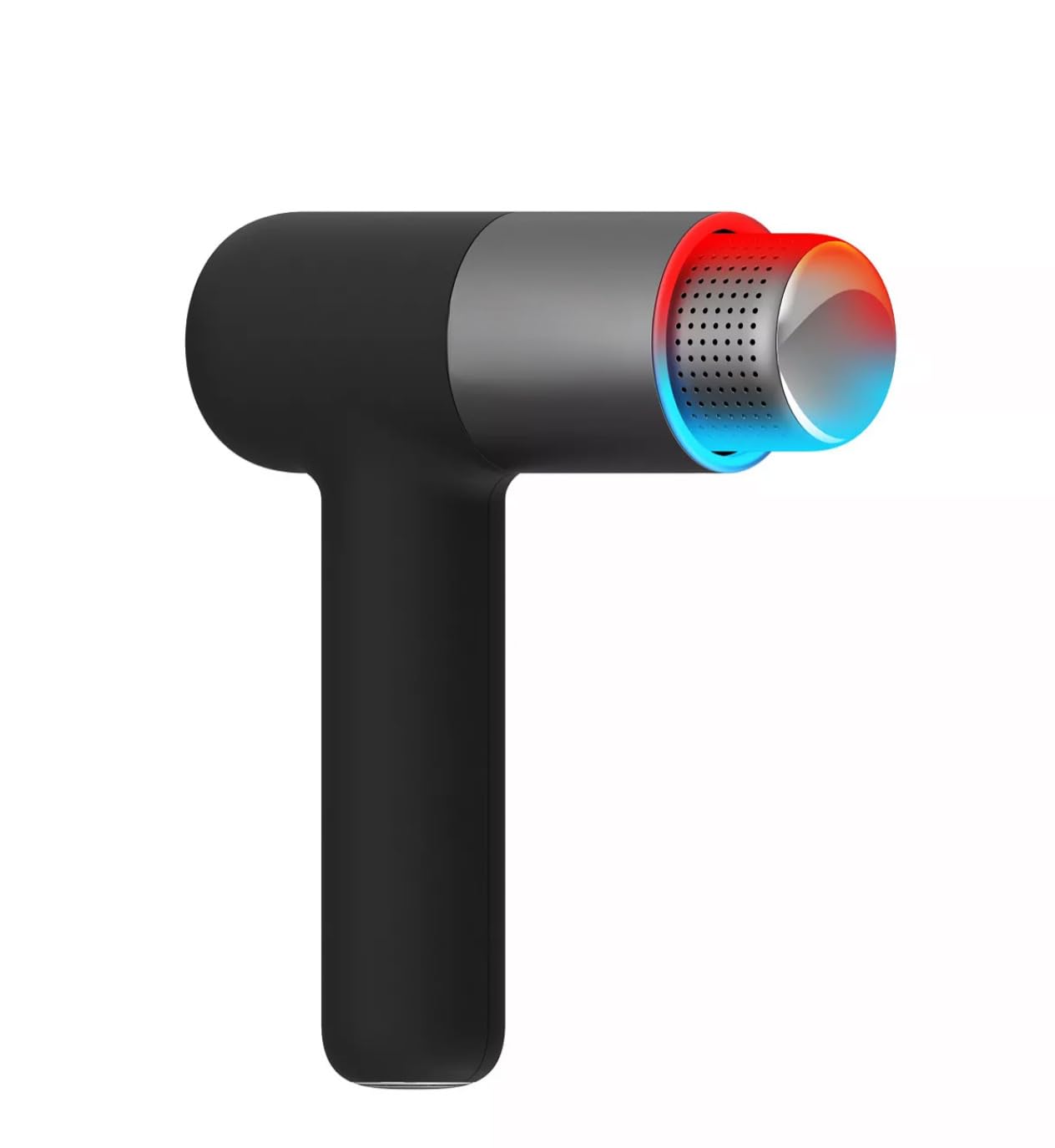 Hot & Cold Therapy Muscle & Tissue Percussion Massage Gun, 6 Intensities, 4 Attachments, Ergonomic Grip, LCD Digital Display, LED Color Lights, Whisper Quiet, Rechargeable, Carrying case, 38-115°