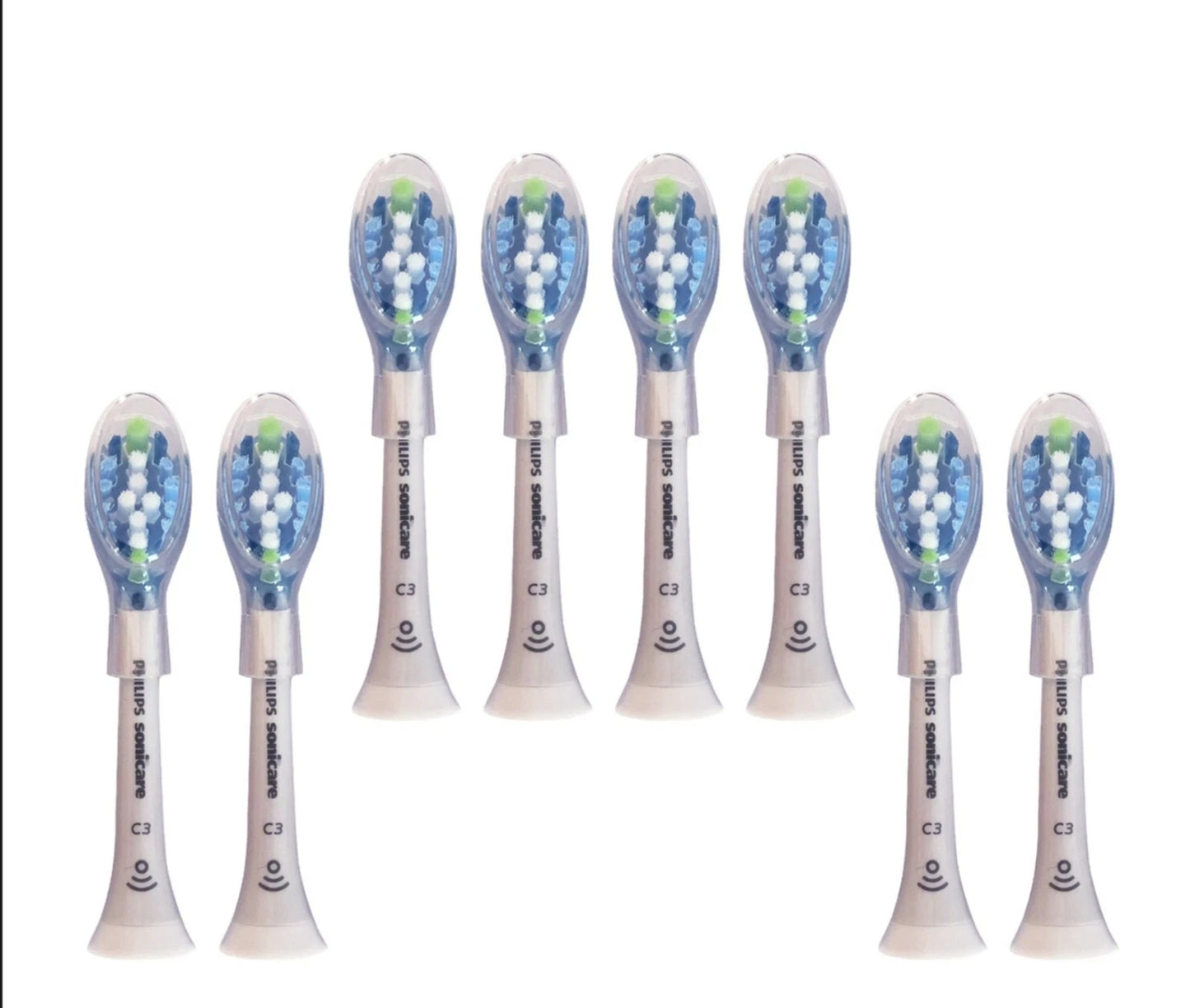 8-Pack Philips Sonicare DiamondClean Smart C3 Premium White Brush Head | NEW